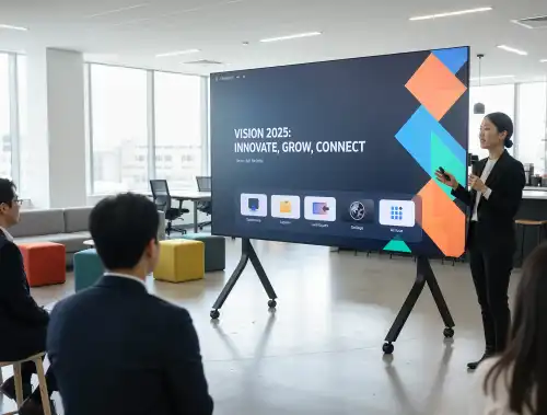 생동감 넘치는 다이나믹한 컬러풀 스크린 탐투스 LED TamDisplay